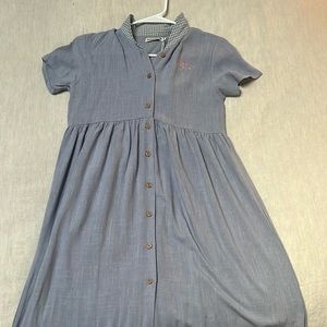 Girls Jellymade Rayon and Linen Dress